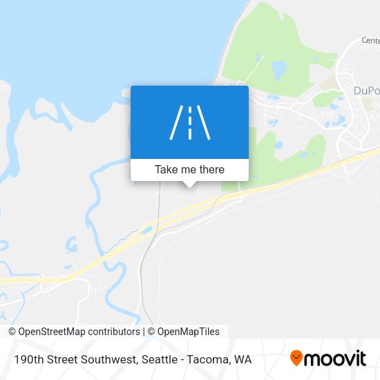 190th Street Southwest map