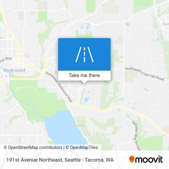 Mapa de 191st Avenue Northeast