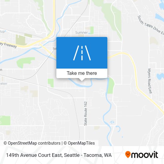Mapa de 149th Avenue Court East