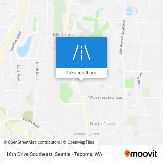 Mapa de 16th Drive Southeast