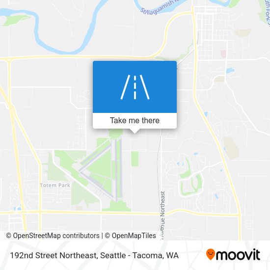 192nd Street Northeast map