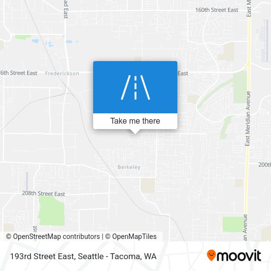 Mapa de 193rd Street East