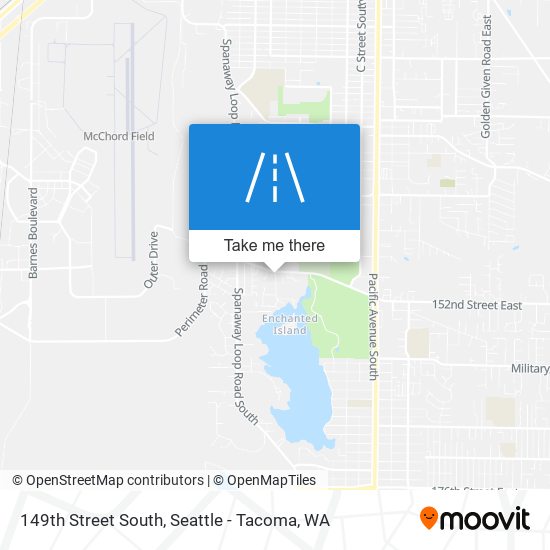 149th Street South map