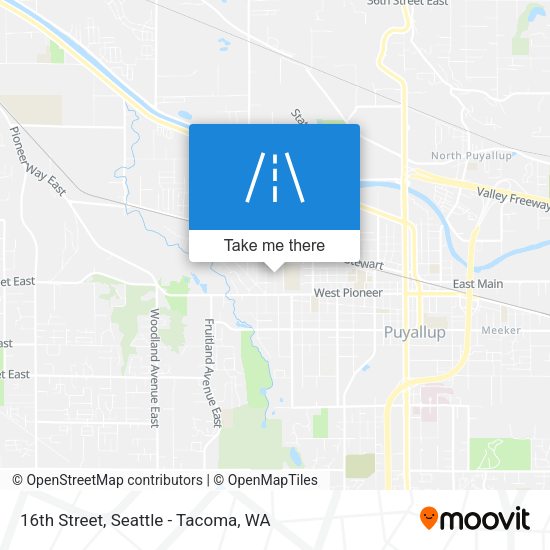 Mapa de 16th Street