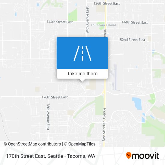 Mapa de 170th Street East