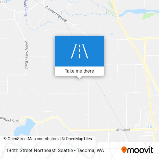 194th Street Northeast map
