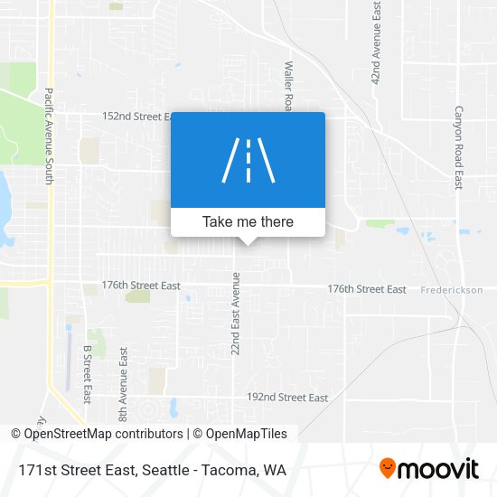 Mapa de 171st Street East