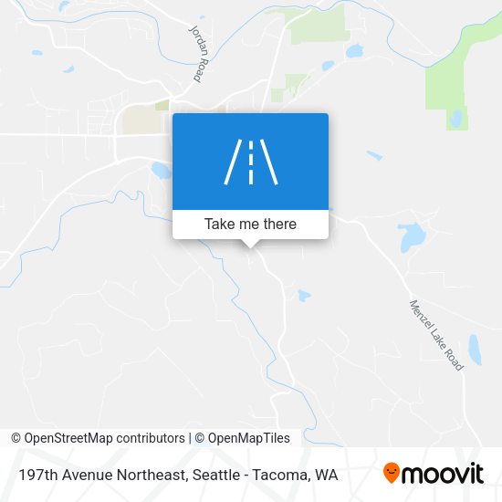 Mapa de 197th Avenue Northeast
