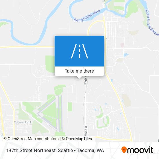 197th Street Northeast map