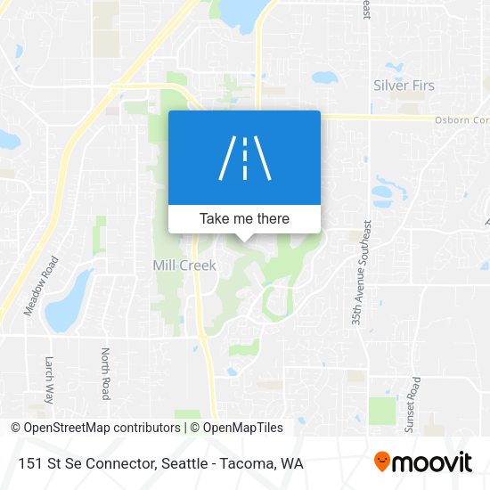 151 St Se Connector map