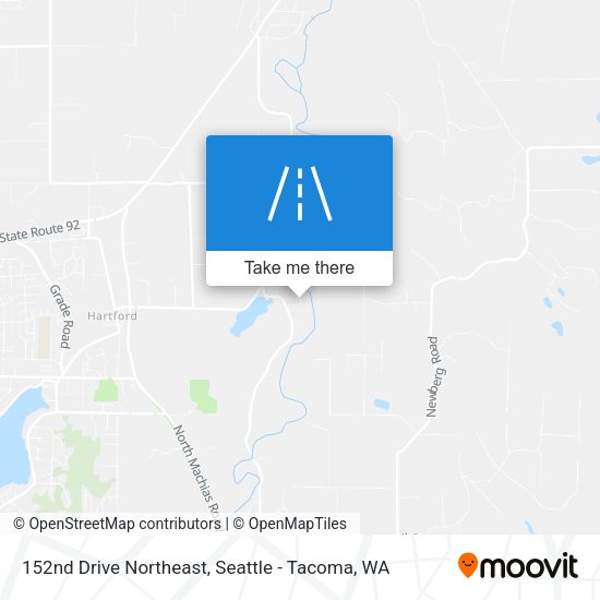 Mapa de 152nd Drive Northeast
