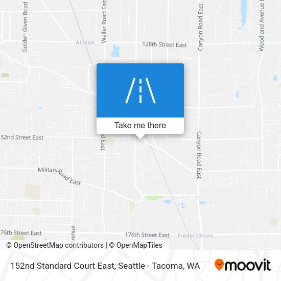 152nd Standard Court East map