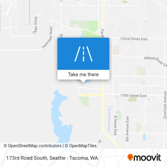Mapa de 173rd Road South