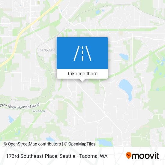 Mapa de 173rd Southeast Place