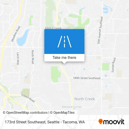 173rd Street Southeast map