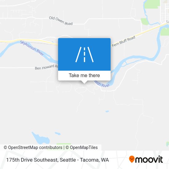 Mapa de 175th Drive Southeast