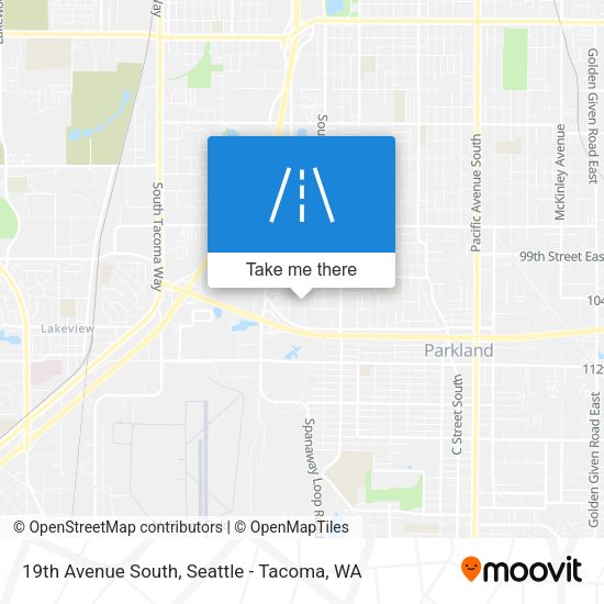 19th Avenue South map