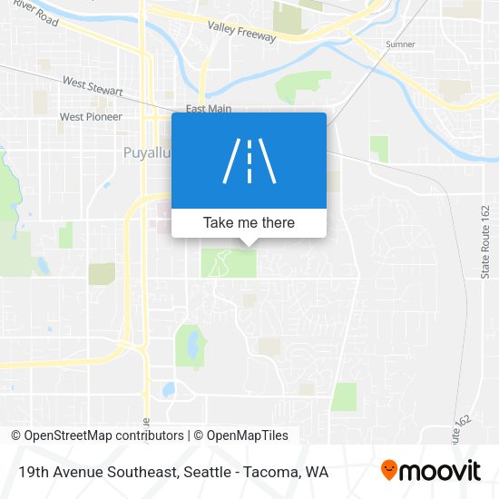 Mapa de 19th Avenue Southeast