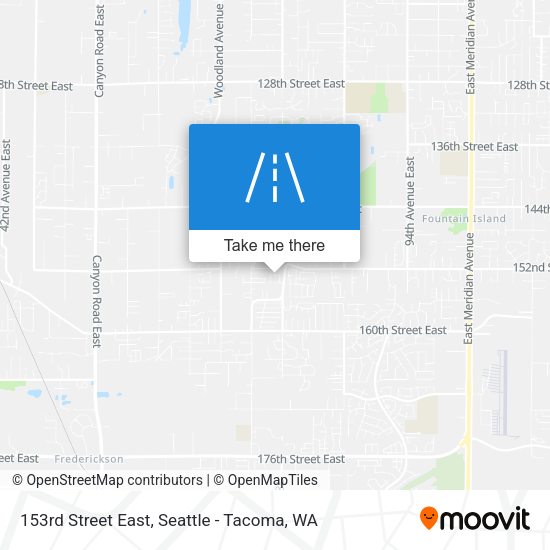 Mapa de 153rd Street East