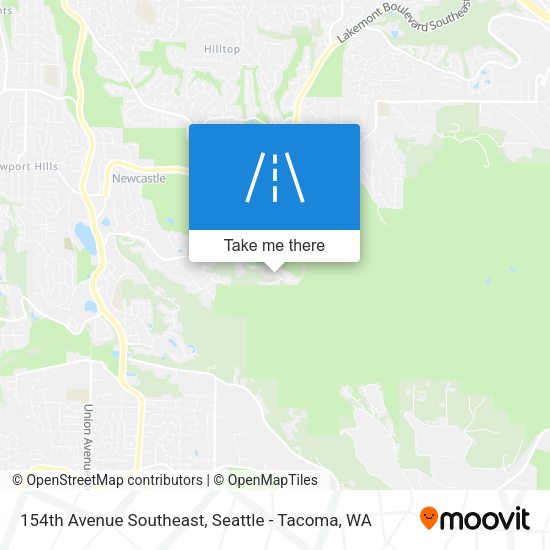 154th Avenue Southeast map