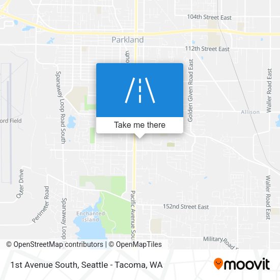 1st Avenue South map