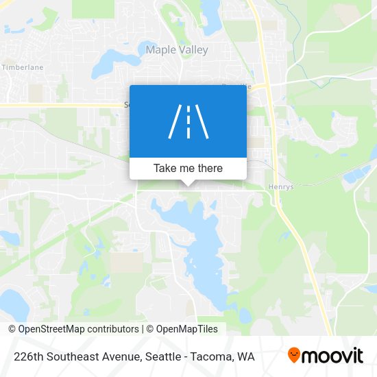 Mapa de 226th Southeast Avenue