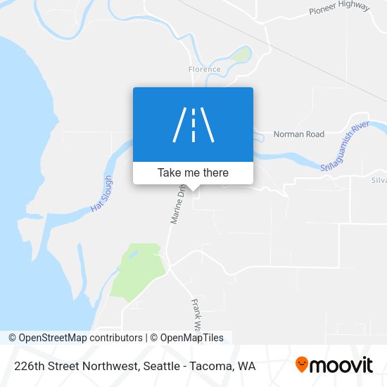 Mapa de 226th Street Northwest