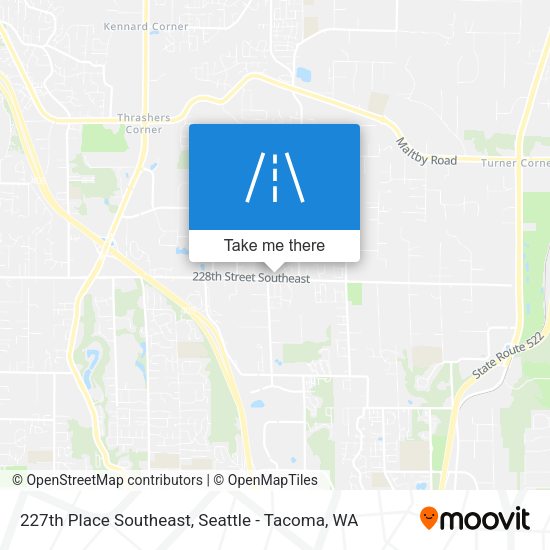 Mapa de 227th Place Southeast