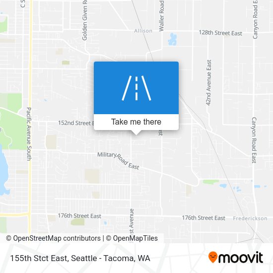 Mapa de 155th Stct East