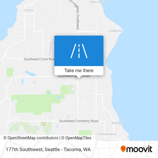 177th Southwest map