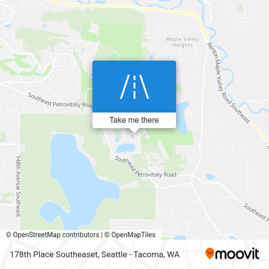 Mapa de 178th Place Southeaset