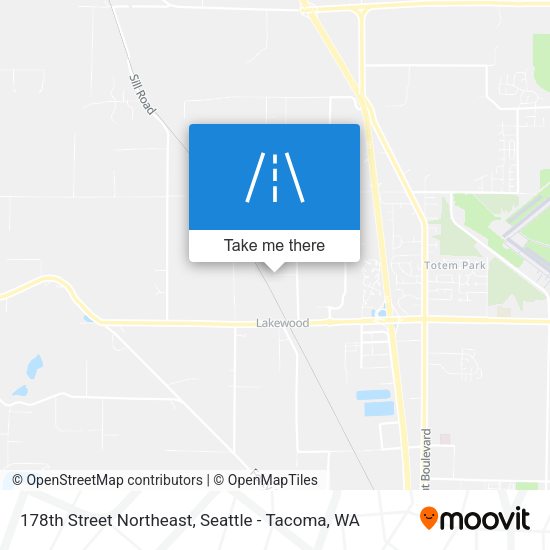 178th Street Northeast map