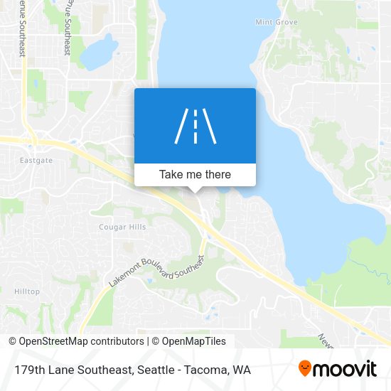 Mapa de 179th Lane Southeast