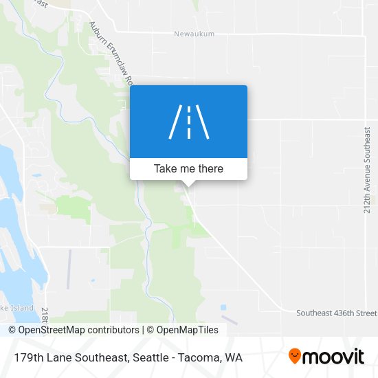 179th Lane Southeast map