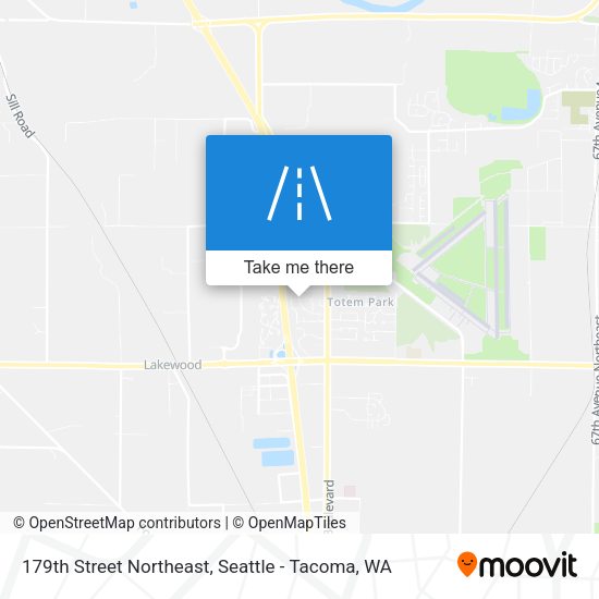 179th Street Northeast map