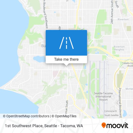 1st Southwest Place map