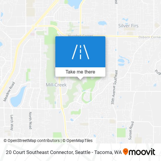 Mapa de 20 Court Southeast Connector