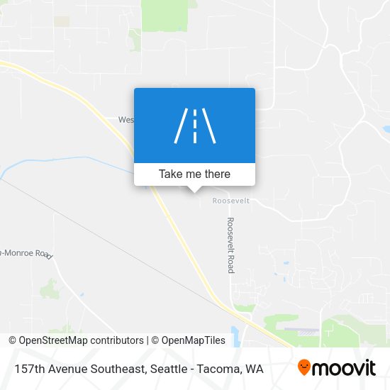 157th Avenue Southeast map
