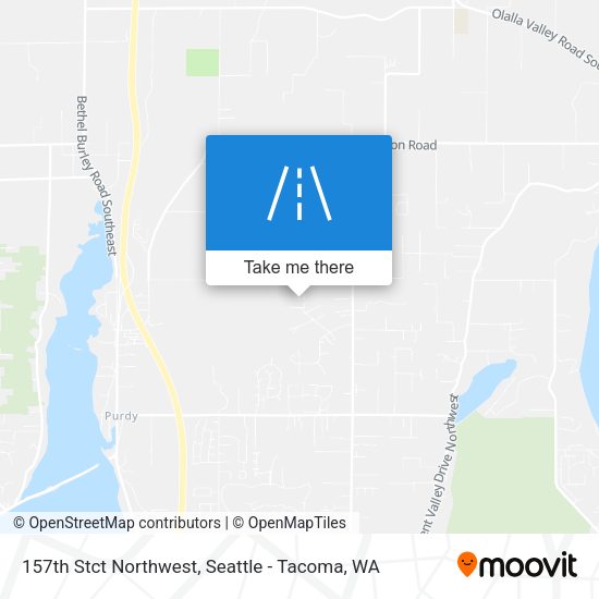 Mapa de 157th Stct Northwest