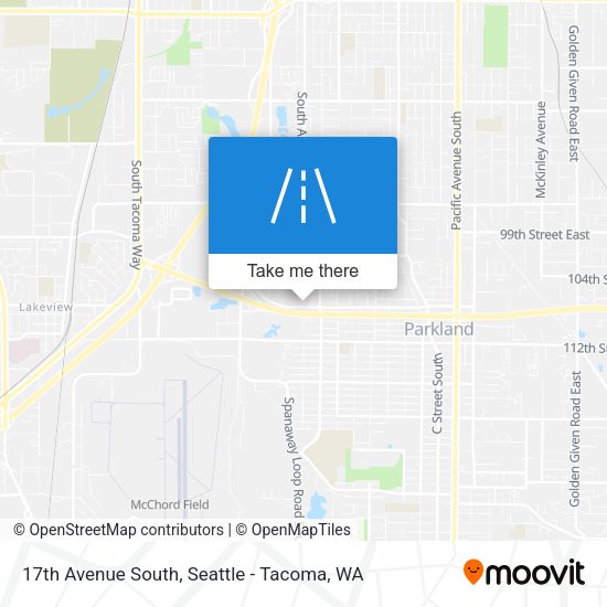 17th Avenue South map