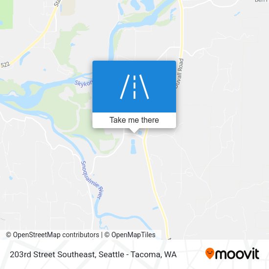 203rd Street Southeast map