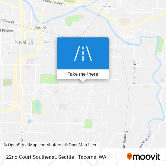 Mapa de 22nd Court Southeast