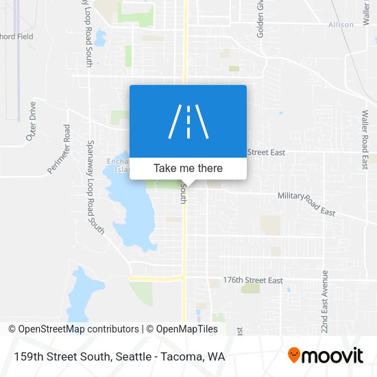 159th Street South map