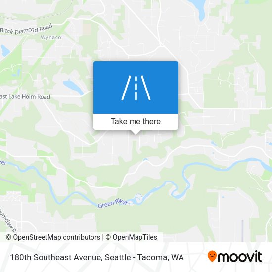 180th Southeast Avenue map