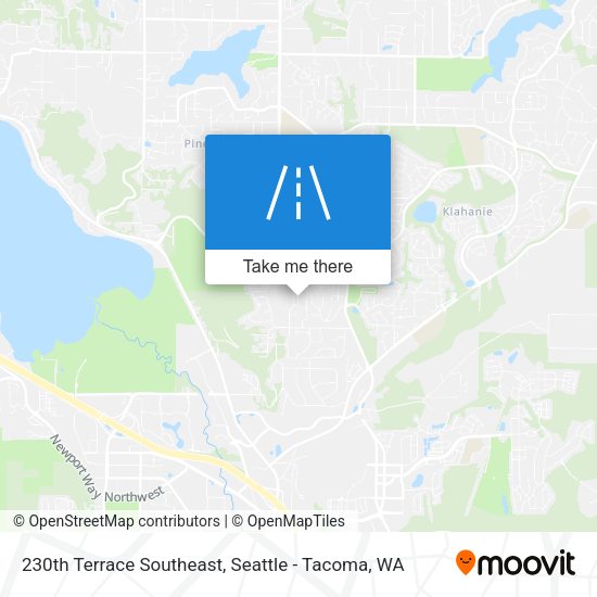 Mapa de 230th Terrace Southeast