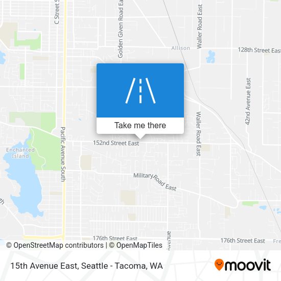 Mapa de 15th Avenue East