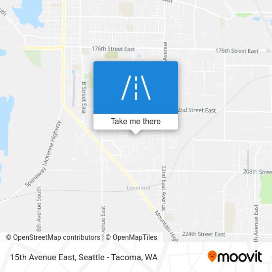 Mapa de 15th Avenue East