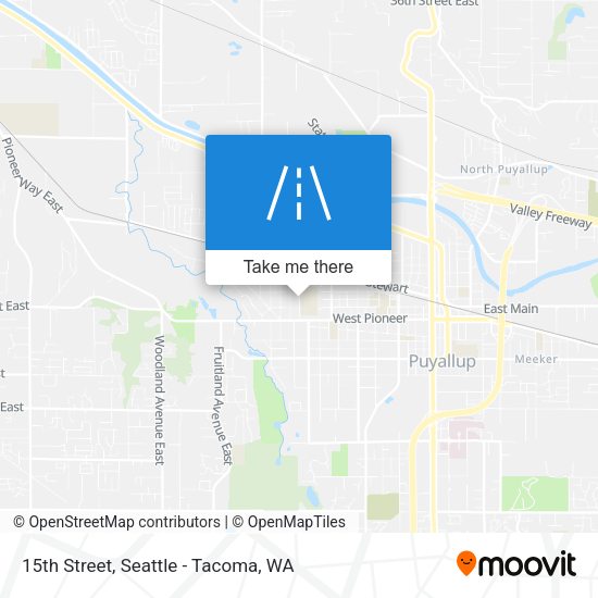 Mapa de 15th Street