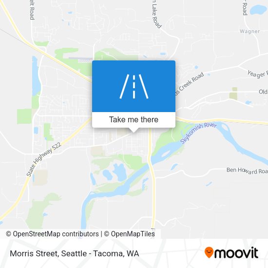 Mapa de Morris Street