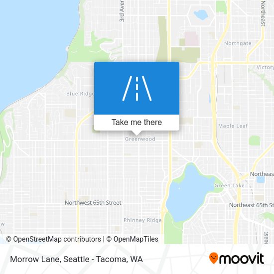 Mapa de Morrow Lane